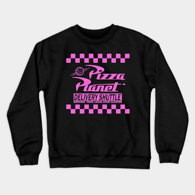 Pizza Planet Tribute - Fan Movie Theater Pizza Planet Movie Tribute - Pizza Planet best Tribute and Designs Piza Pitza Pitsa Planet Tribute - Pizza Lover Pizza Slice - Pizza and Chill Crewneck Sweatshirt by TributeDesigns